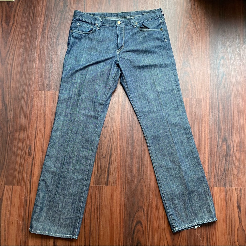 Citizens of Humanity Jagger Bootcut Zipper Fly Dark Wash Denim Jeans Men 38x36